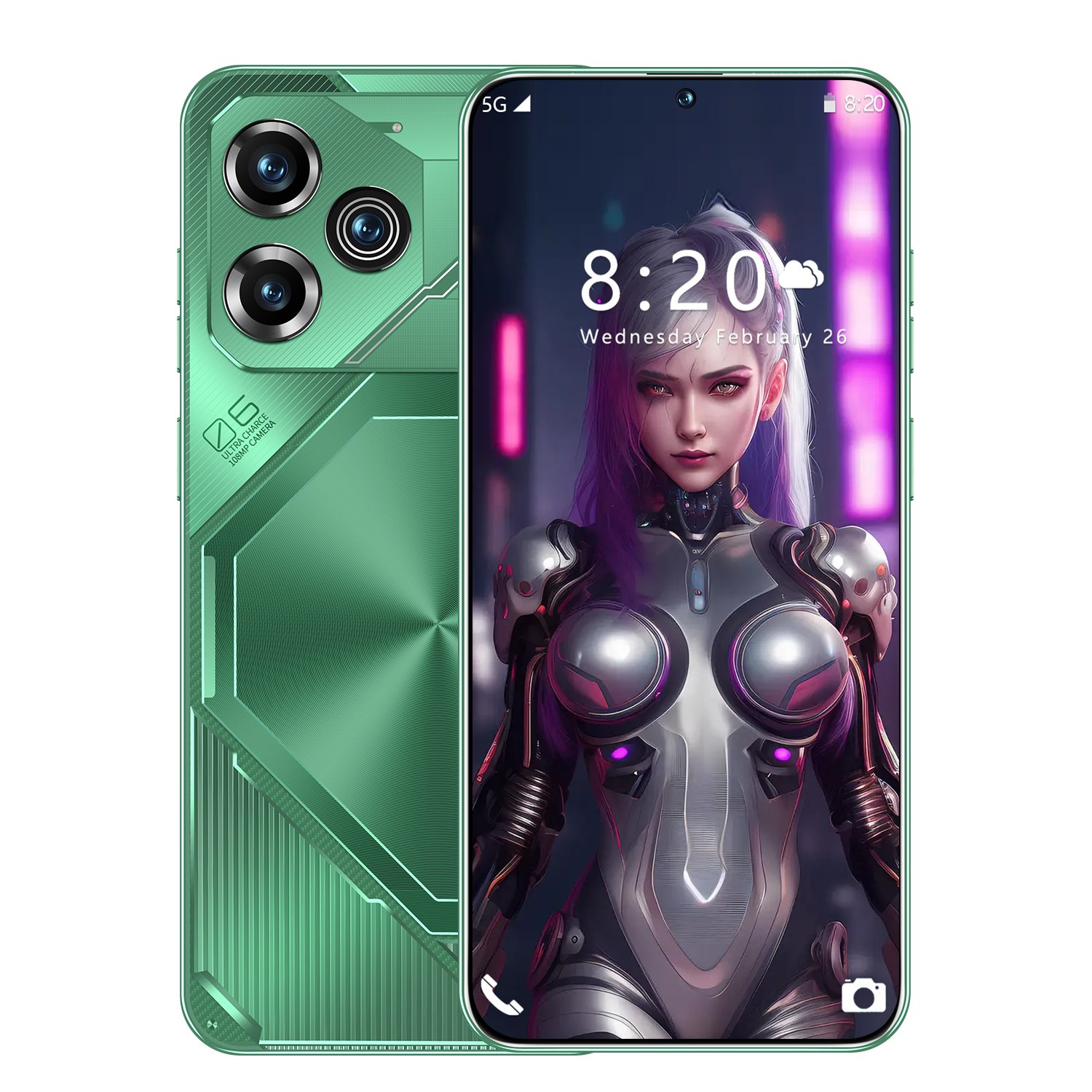 POVA6 Pro 16GB+1TB 4G & 5G Smartphone 3G Phone with Large Storage & Beauty Camera